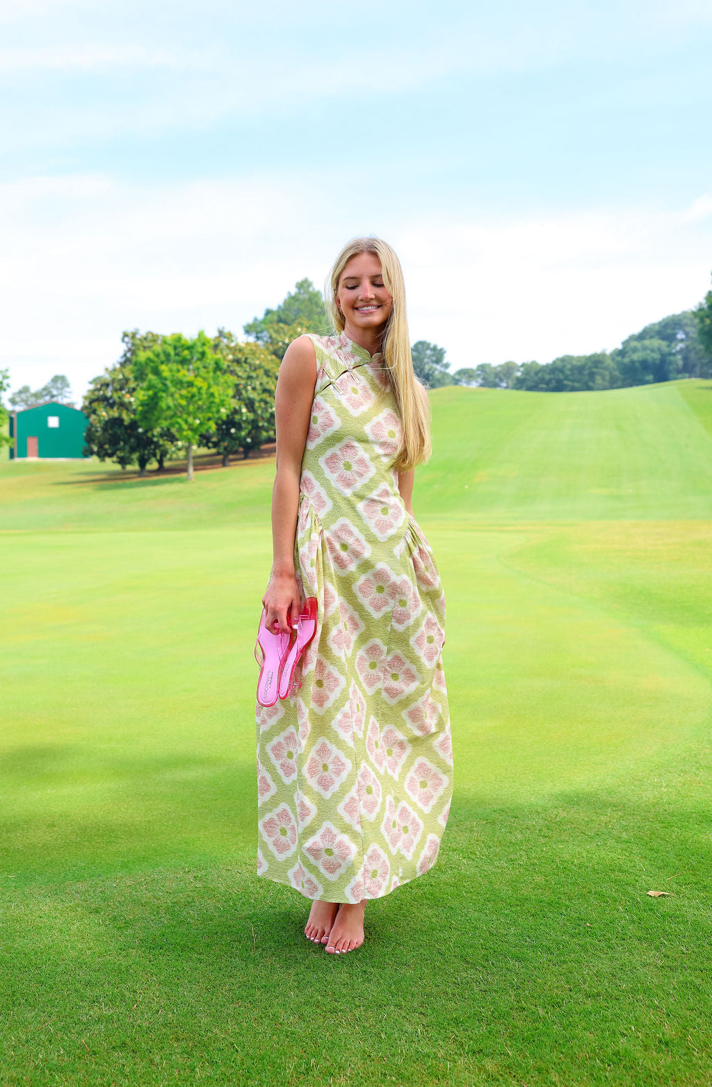 Penelope Dress - Green