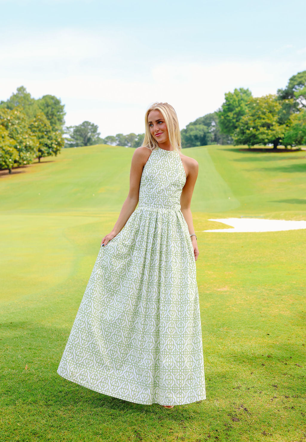 Sage Dress - Green