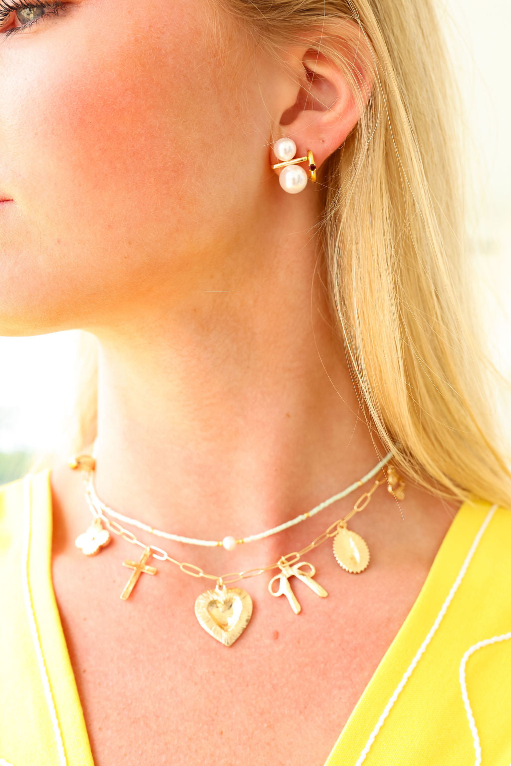 Out Of Office Necklace - Mint Green