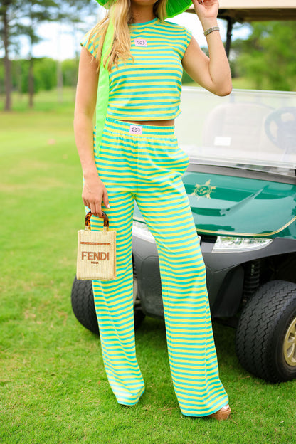 Wide Leg Pant - Sherbet