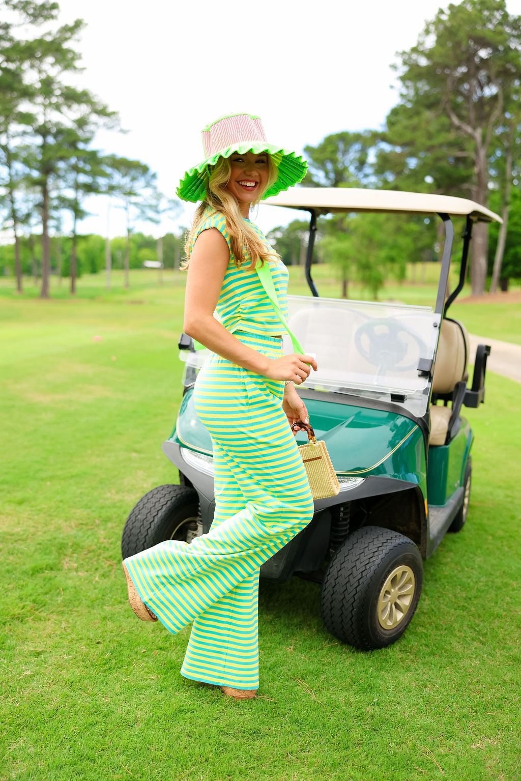 Wide Leg Pant - Sherbet