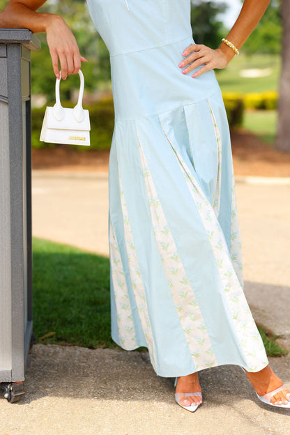 Posie Dress - Powder Blue