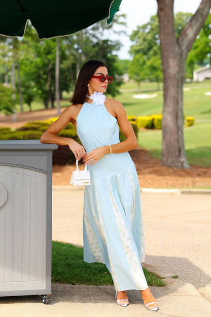 Posie Dress - Powder Blue