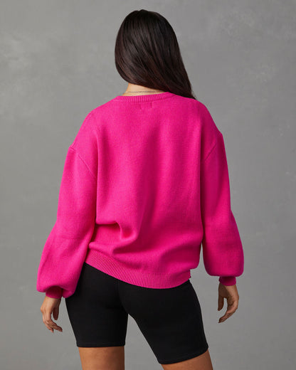 Dance Mom Knit Pullover Sweater