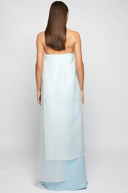 Sheer Slip Maxi - Sky Blue