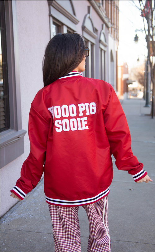 wooo pig sooie letterman jacket