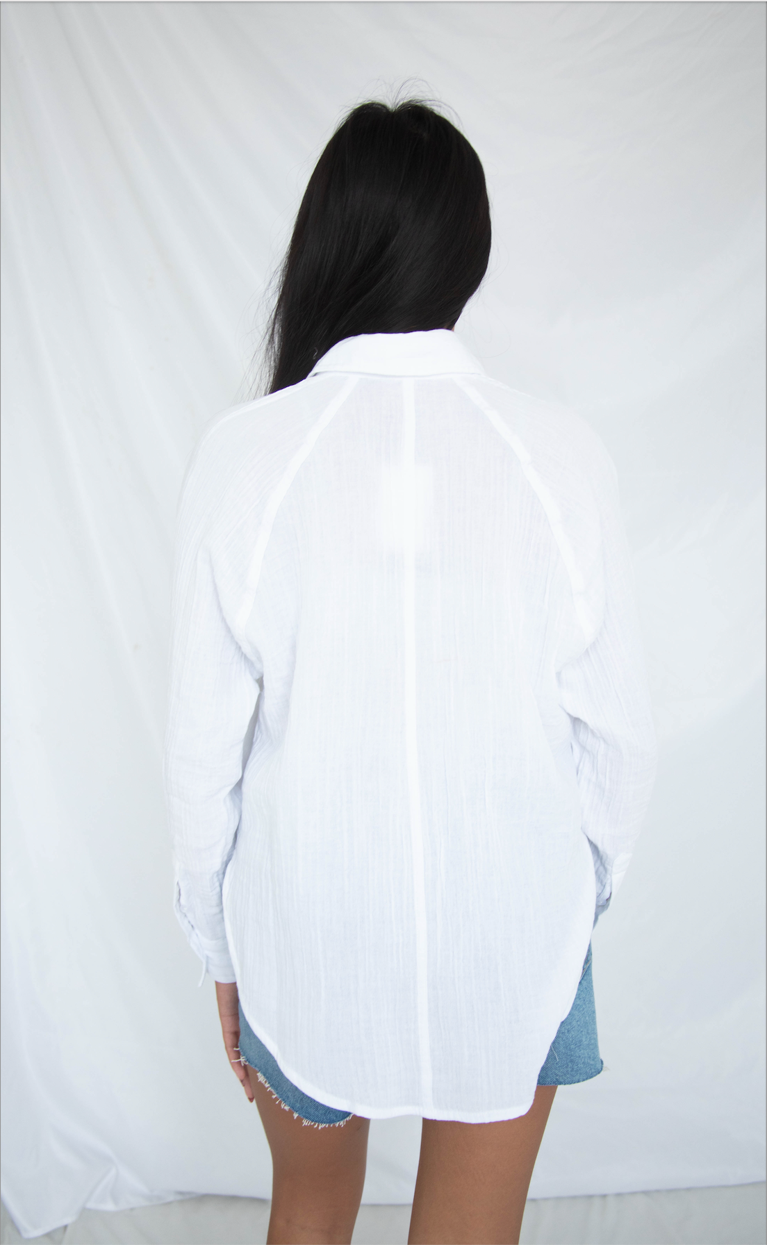 z supply: the perfect airy top - white