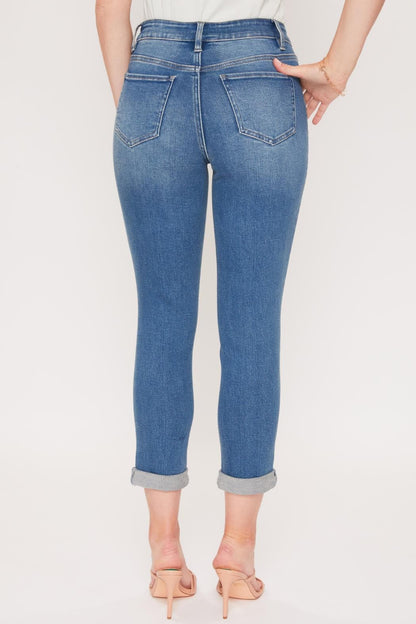 Women's Vintage 5 Pocket Slim Straight Cuff Jean