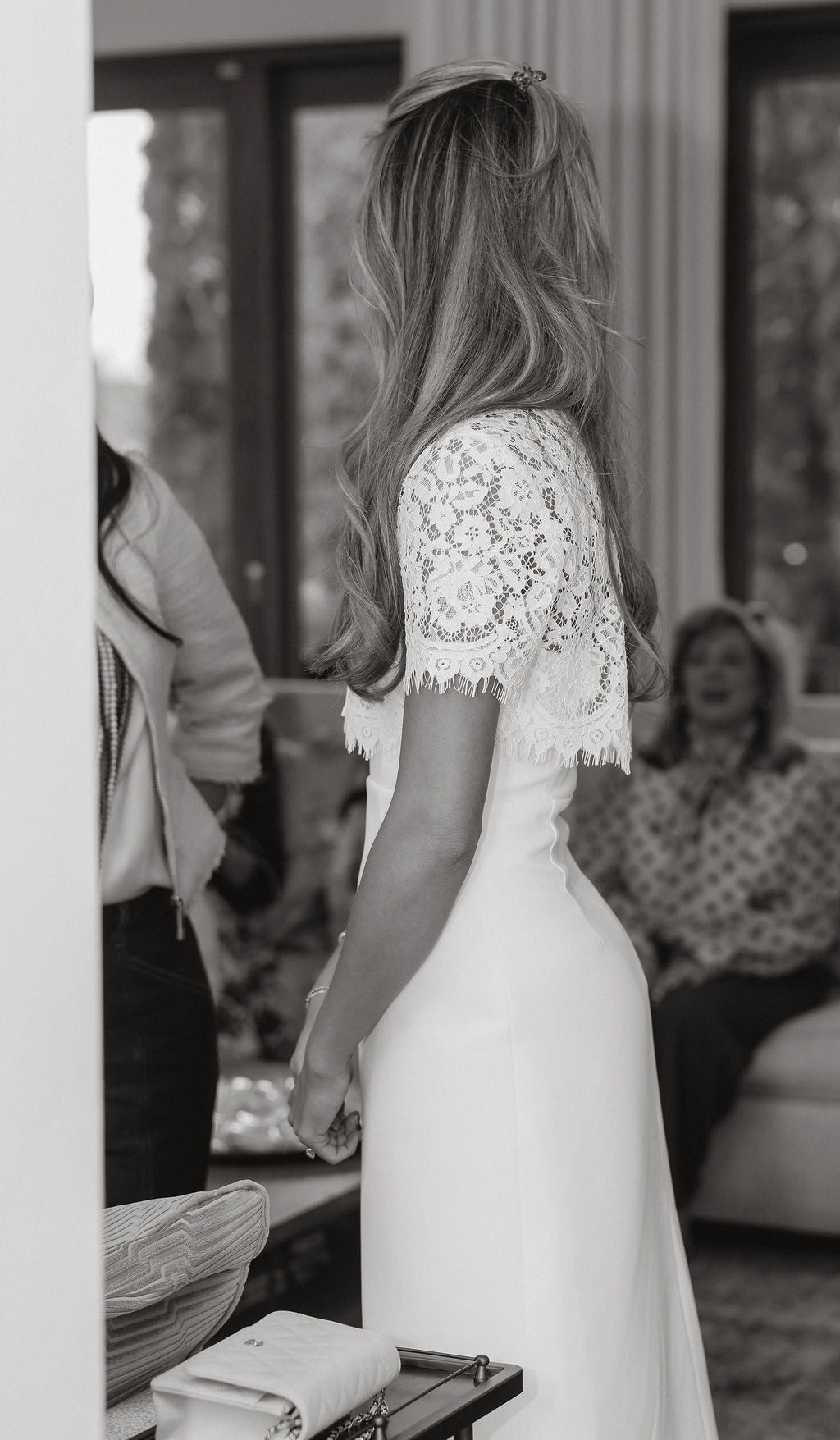 The Perfect Shower Dress & Capelet - Ivory