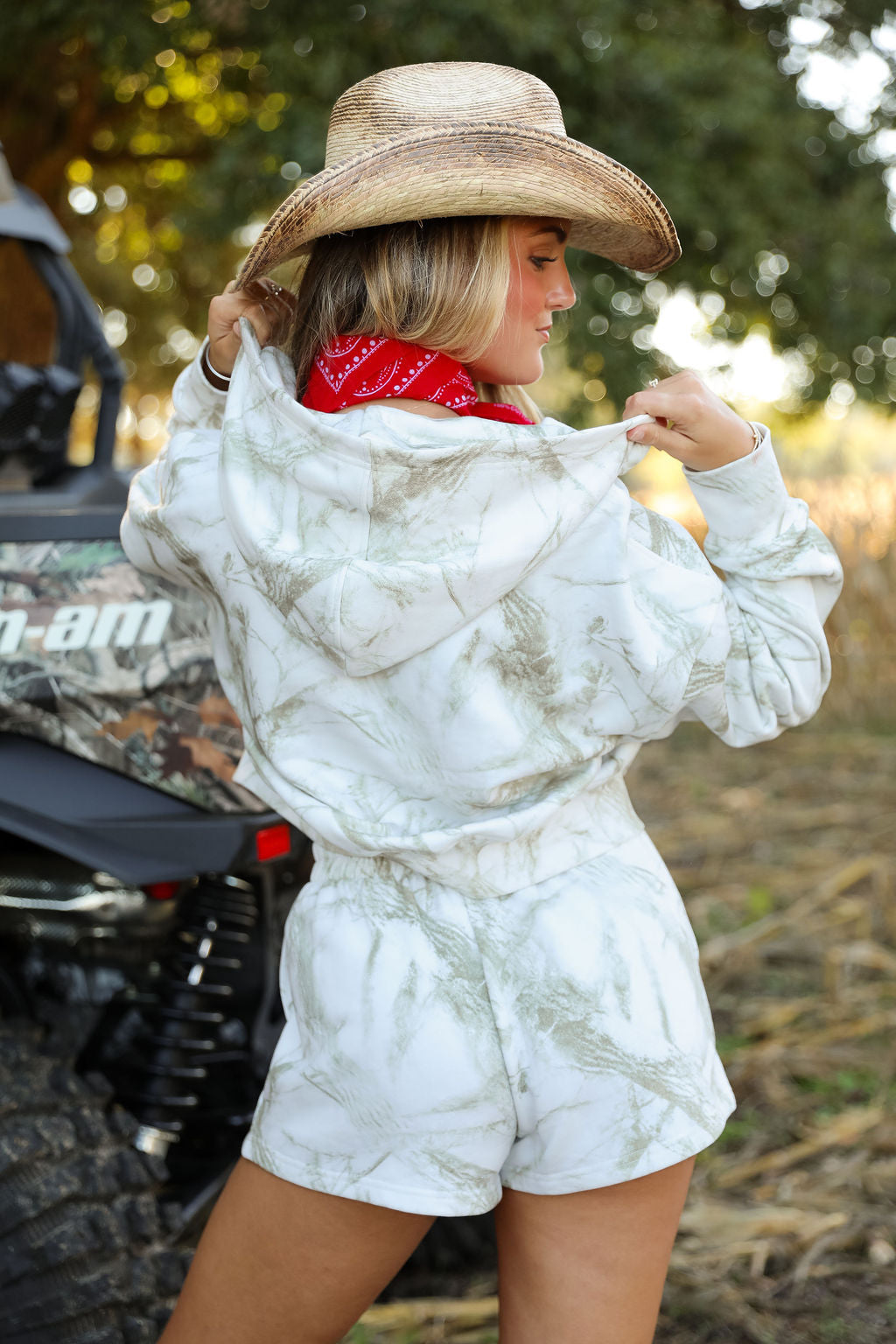 Varsity Short - Dove Camo