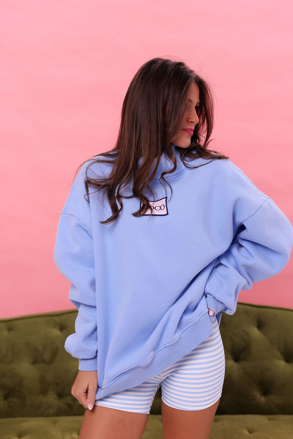 Miller Mockneck - Blue