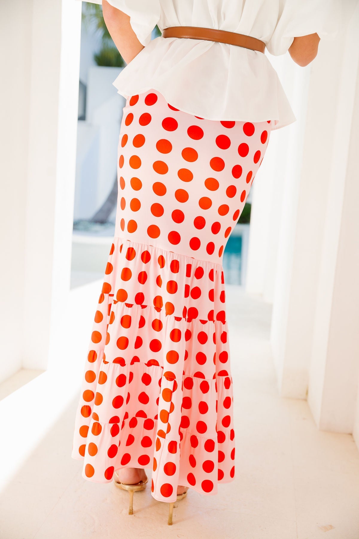 Ruby Skirt - Cherry Dot