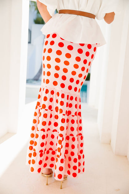 Ruby Skirt - Cherry Dot