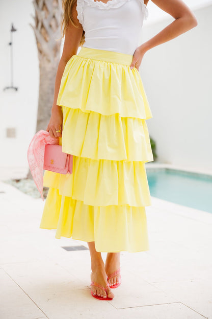 Piper Skirt - Yellow