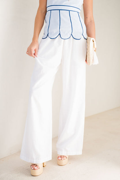 Monaco Pant - White