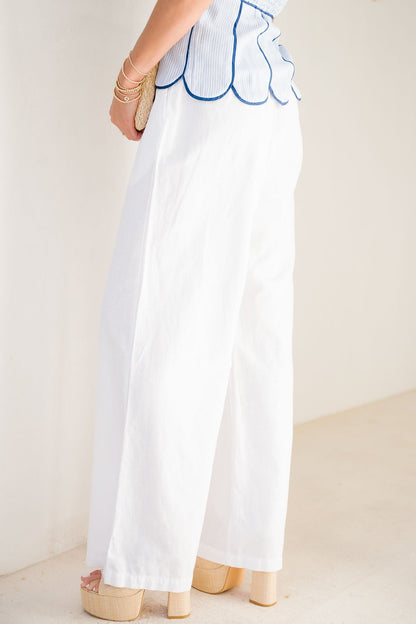 Monaco Pant - White