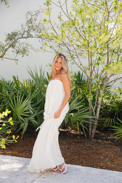 The Alys Dress - White