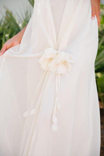 The Alys Dress - White