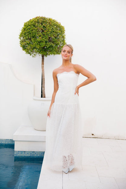 The European Bride - White Lace