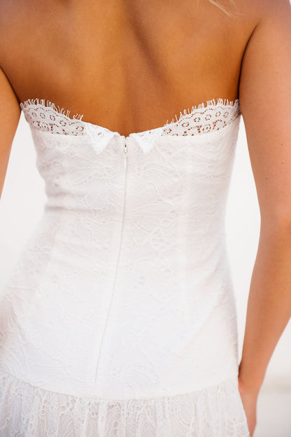 The European Bride - White Lace