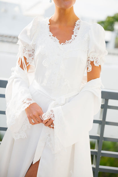 Wedding Robe - White