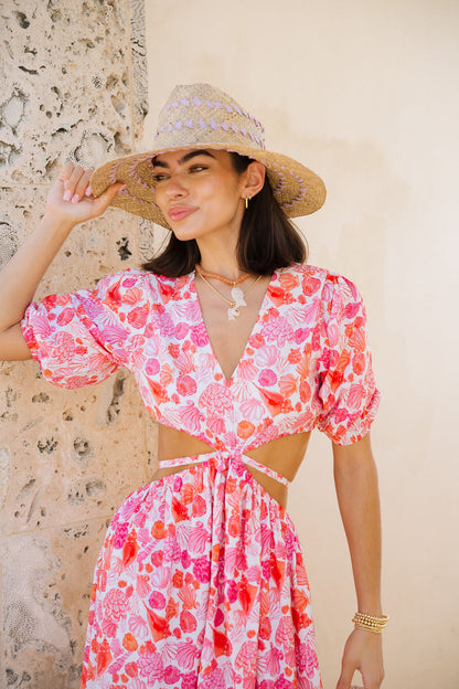 Solana Maxi - Pink Shell