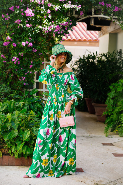 Palm Verde Maxi - Kelly Green