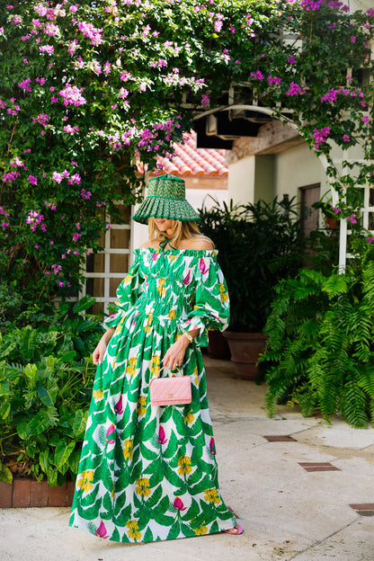 Palm Verde Maxi - Kelly Green