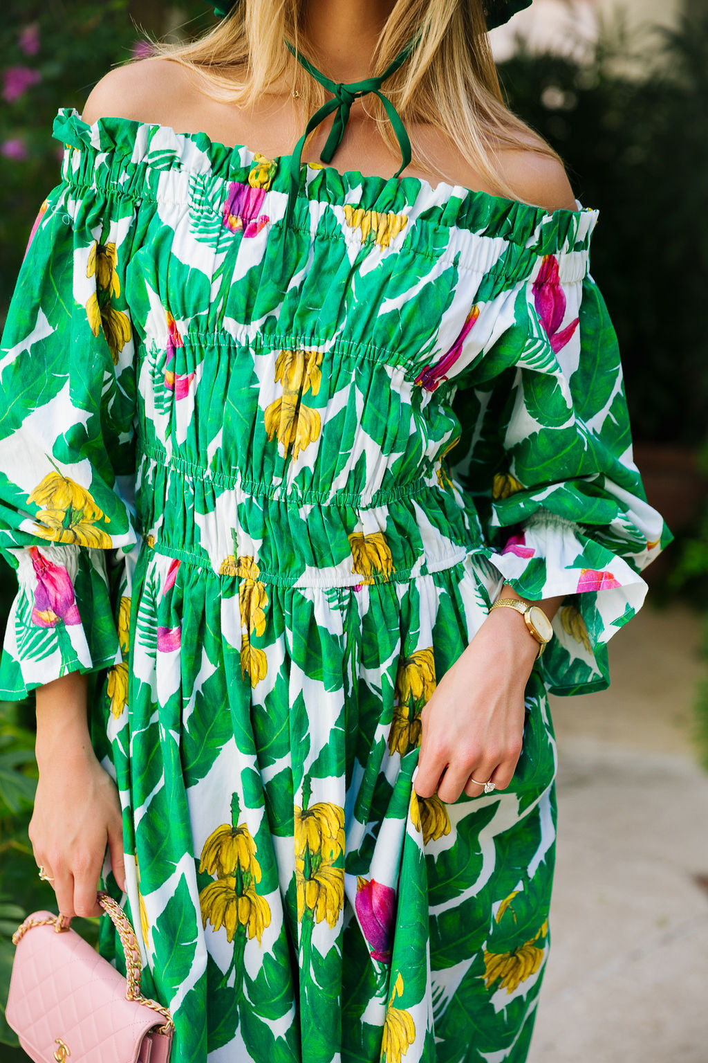 Palm Verde Maxi - Kelly Green