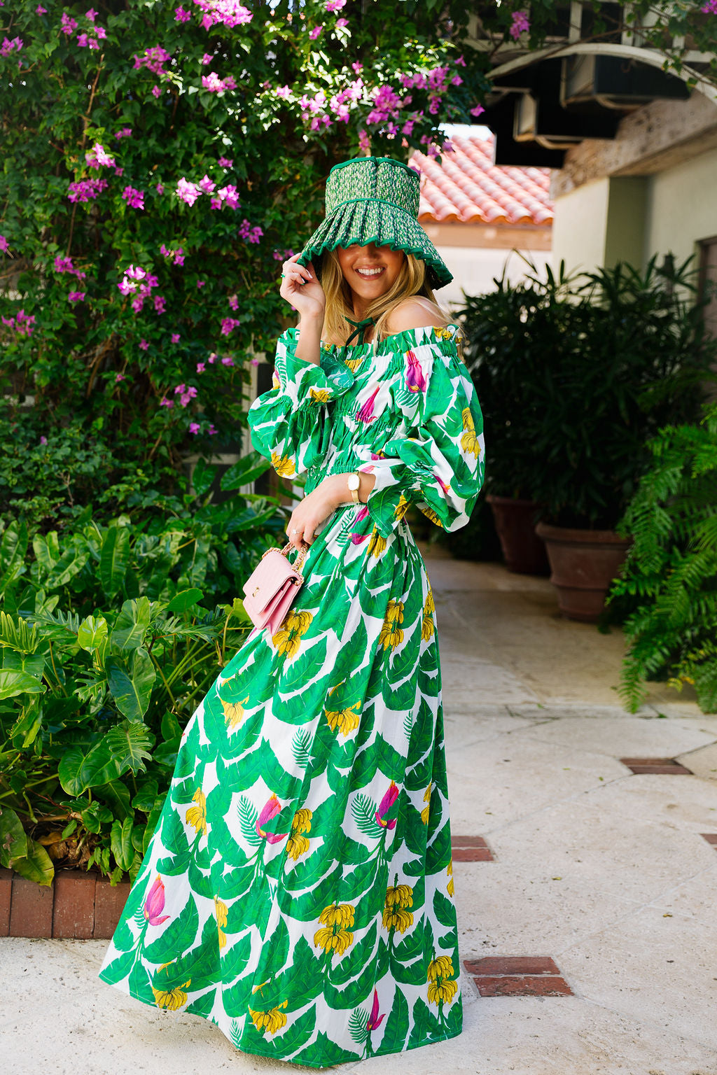 Palm Verde Maxi - Kelly Green