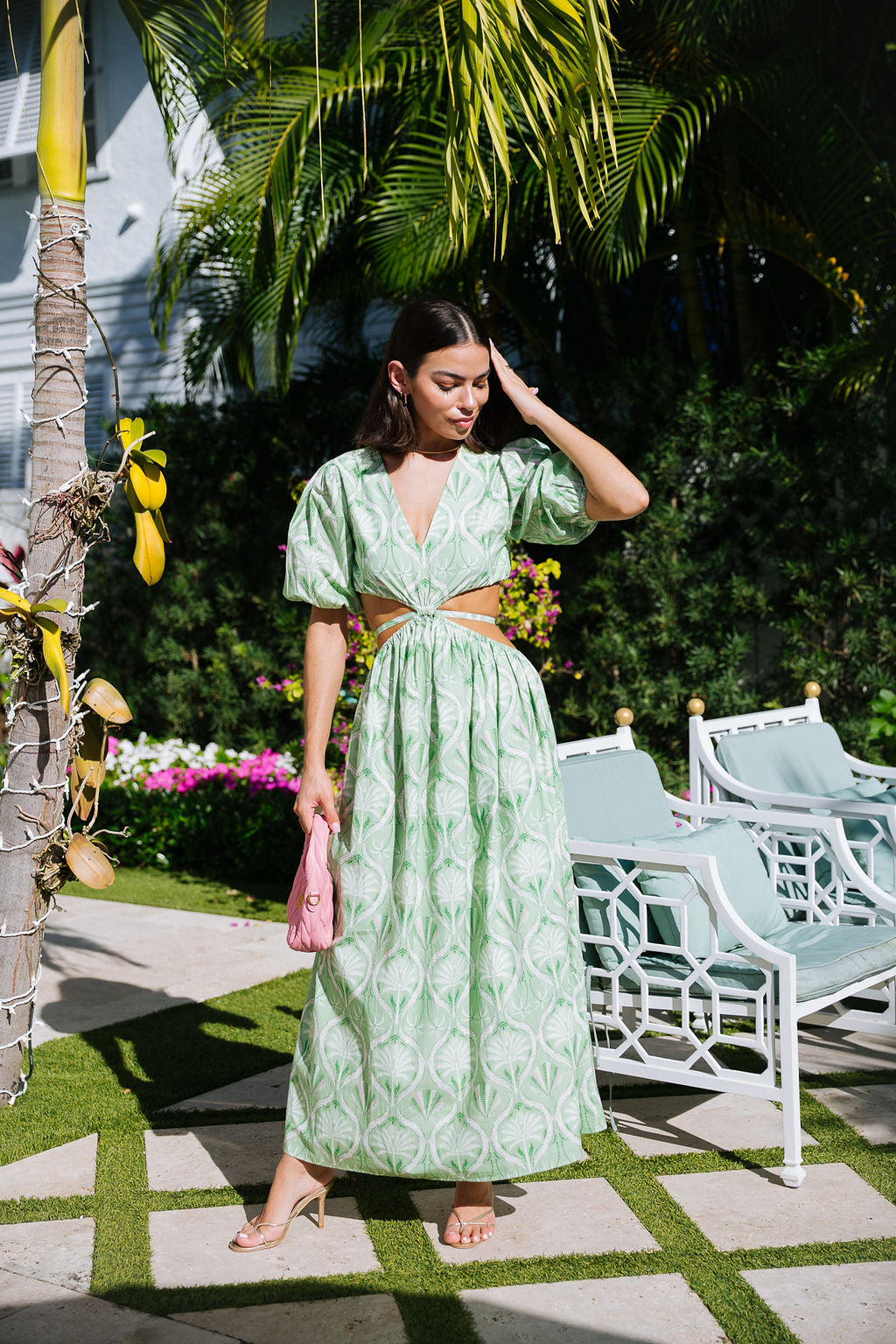 Solana Dress - Green