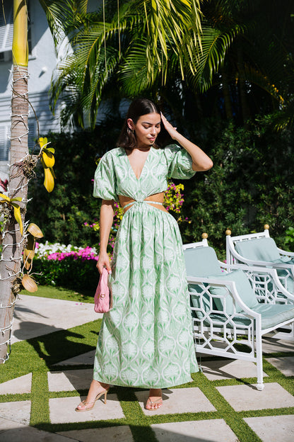 Solana Dress - Green