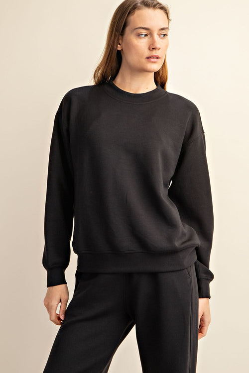 B-1 Modal Poly Span Scuba Pullover