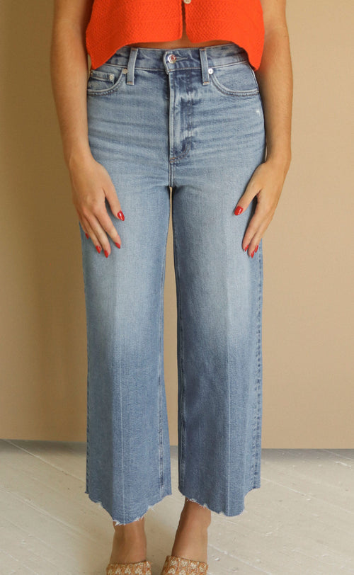 pistola: lana crop highrise ultra wide leg - rhythm vintage