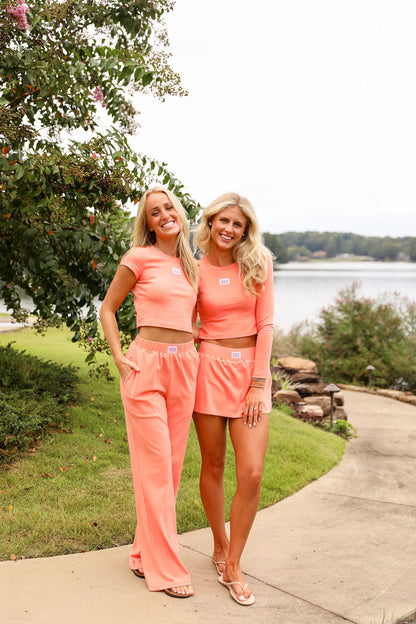 Mimi Mini Tee - Peach Sorbet