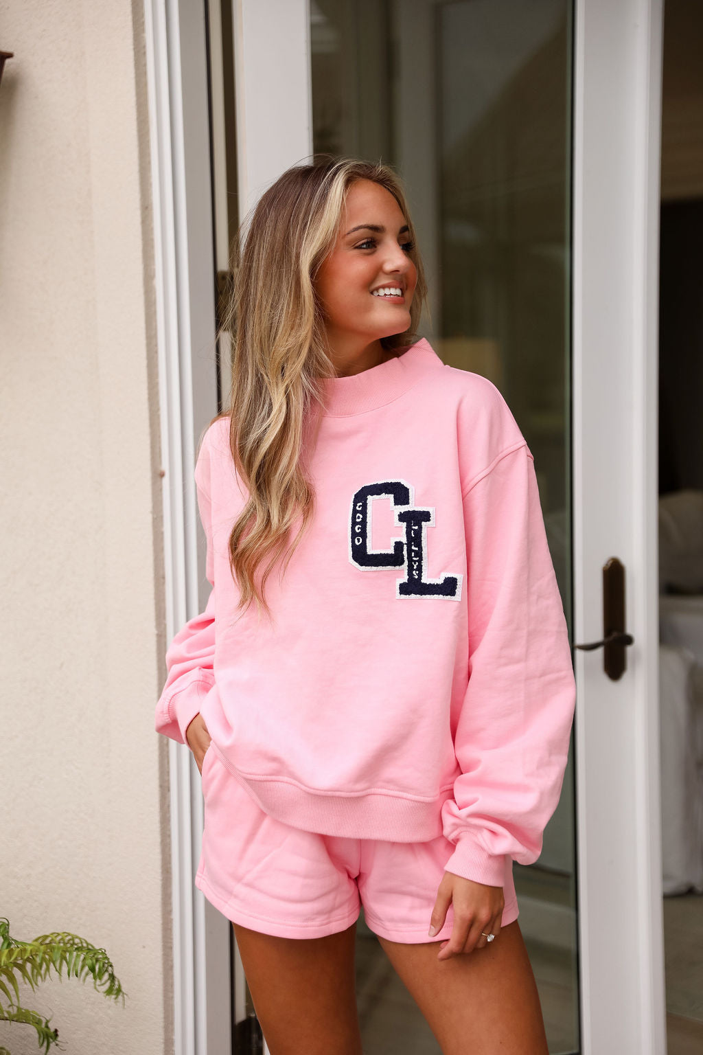 Varsity Short - Bubblegum Kiss