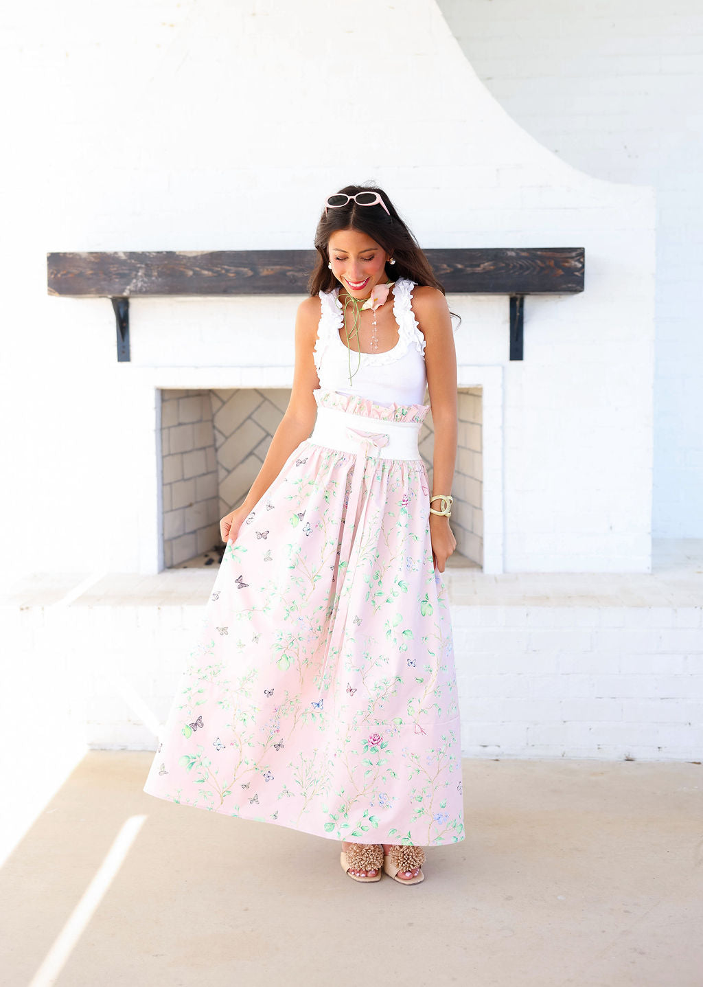 The Birdie Skirt - Pink