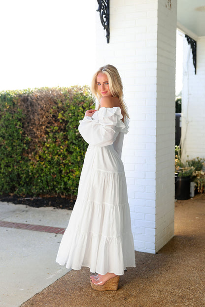 Samantha Maxi - White