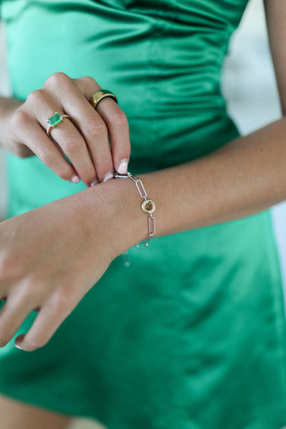 Secret Stash Bracelet - Mixed Metals