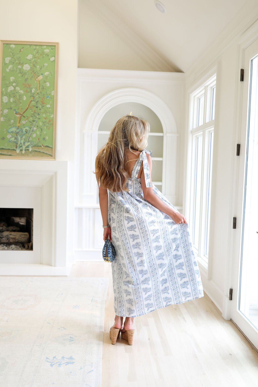 Marren Dress - Pale Blue
