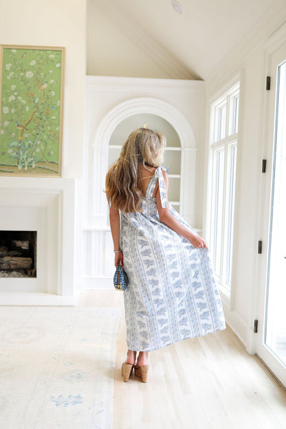 Marren Dress - Pale Blue