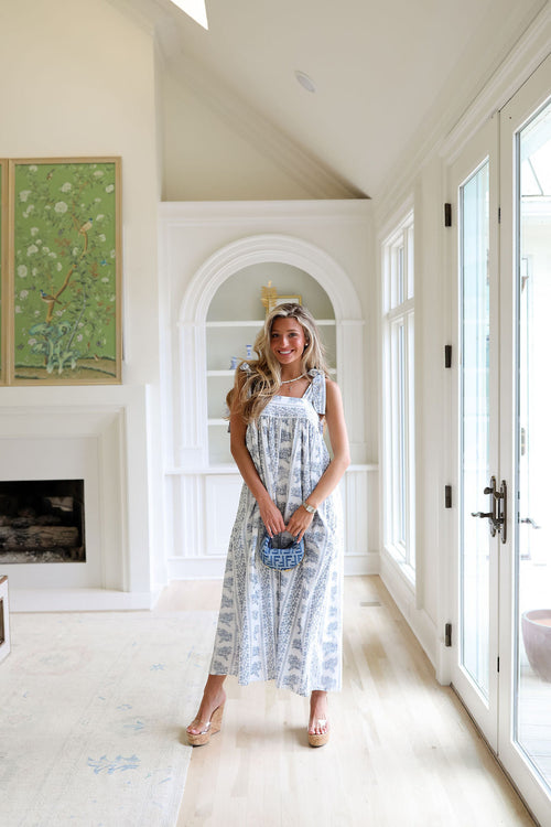 Marren Dress - Pale Blue