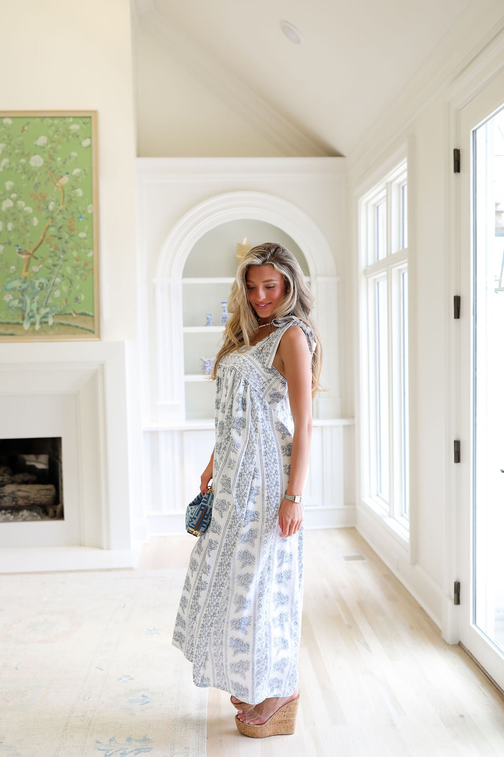 Marren Dress - Pale Blue