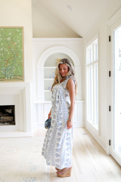 Marren Dress - Pale Blue
