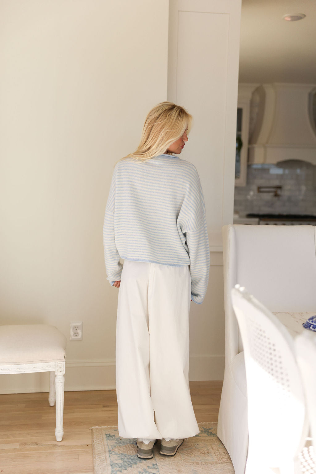 Valerie Sweater - Baby Blue