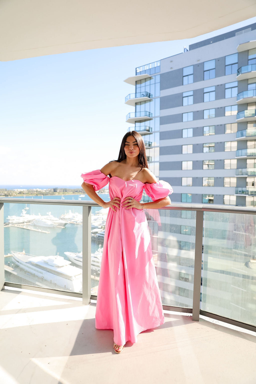Stella Gown - Pink