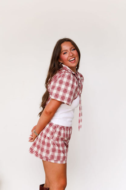 Peyton Set - Maroon