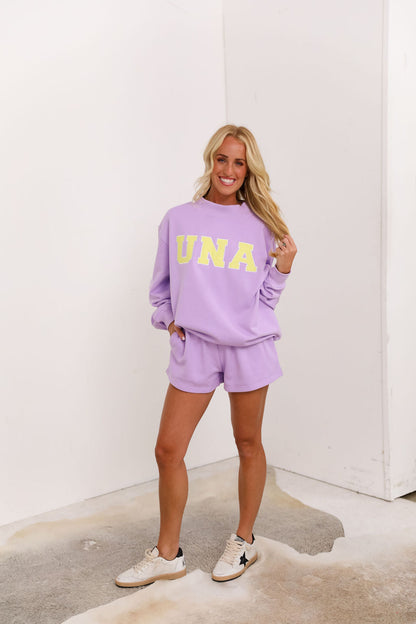 Varsity Short - Purple (UNA)